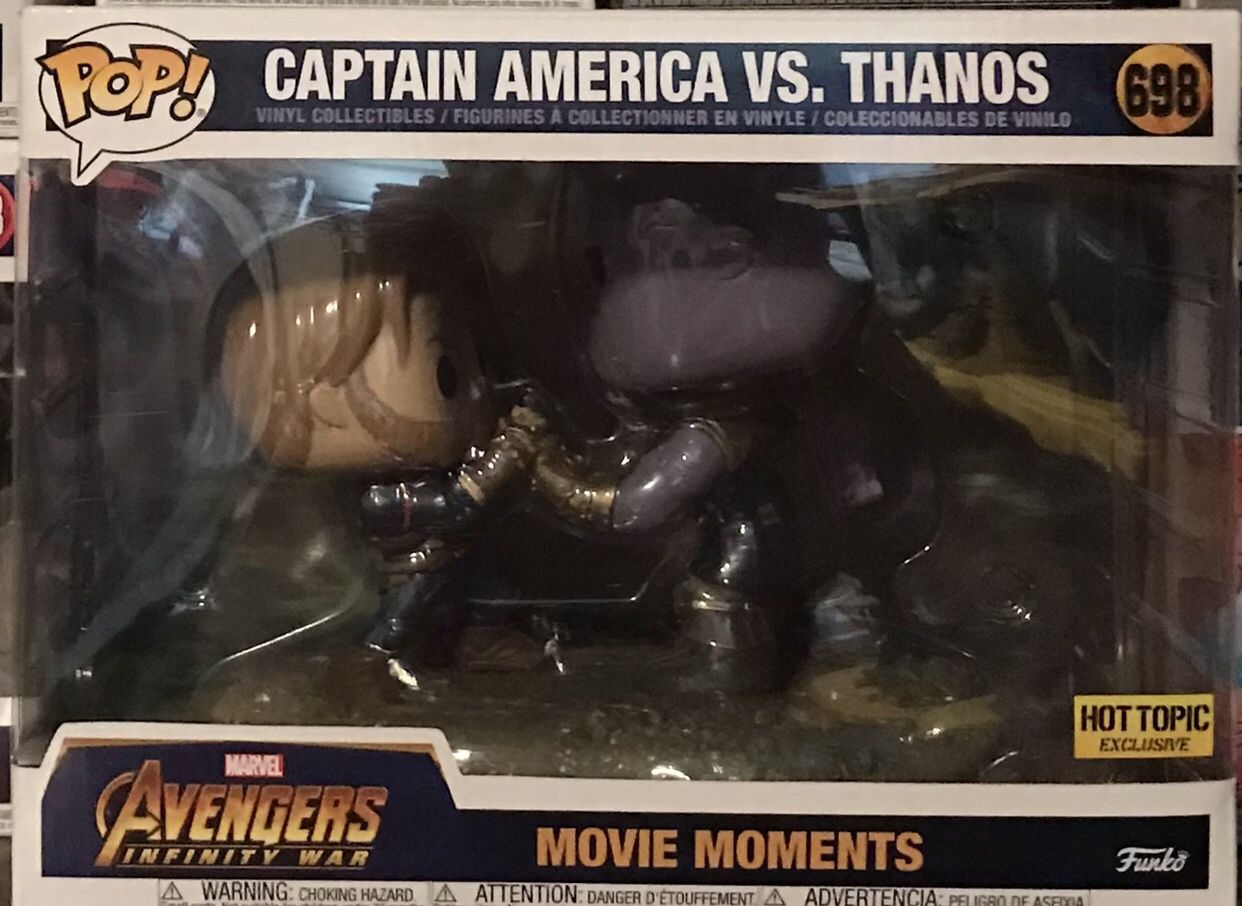 Marvel Studios Avengers: Infinity War- Captain America Vs Thanos Movie Moment