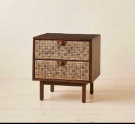 Opalhouse Palermo webbing brown nightstand