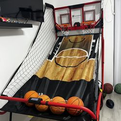 Foldable Indoor Basketball Arcade Game 