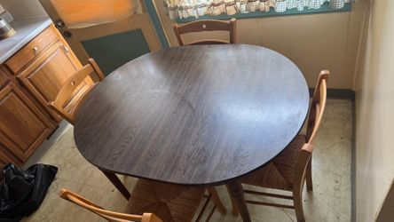 Free - dining table and chairs