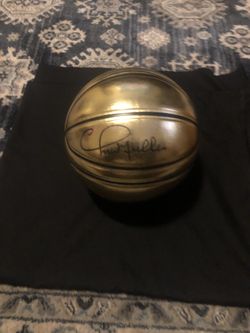 Autograph Chris Mullin Official Molten Basketball