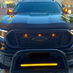 Raptor Style Grille Lights Ford Ranger