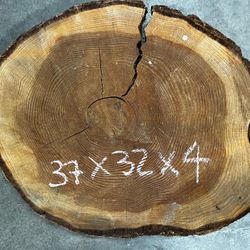 Cedar Round 37x32x4