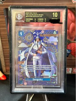 One Piece Sengoku OP07-046 SP BGS 10 Black Label