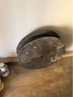 Large spool of wire