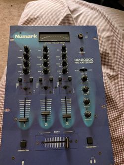 Numark DM2000X pro master mixer