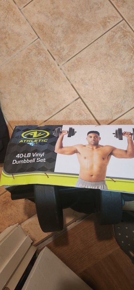 40lbs dumbells