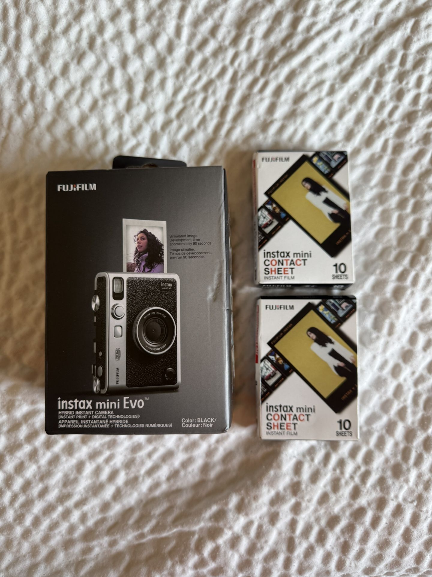 Fujifilm Instax Mini Evo Instant Film Camera BRAND NEW