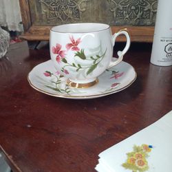 Royal Vale Bone China Tea Cup And Saucer 