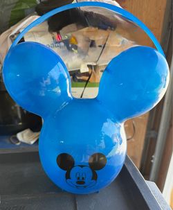 Mickey Blue Balloon 🎈 Bucket