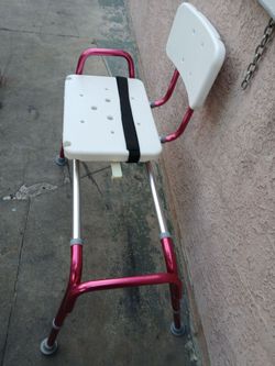 Medical Shower Transfer Bench with Back