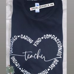 Custom Made Teacher Shirt 👩🏻🏫🎄 What a nice Christmas gift