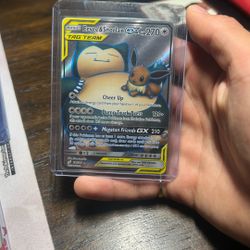 eevee & snorlax GX tag team