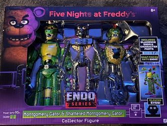 Glam rock Chica And Monty Endo Series FNAF 2 Pack