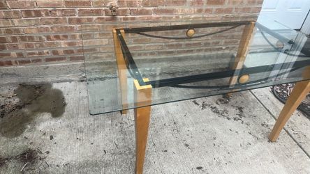 Glass table