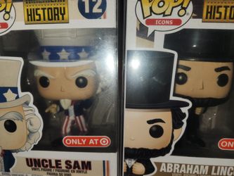 Funko Pop Uncle Sam And Abraham Lincoln 