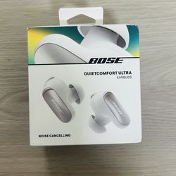 Bose QuietComfort Ultra True Wireless Noise Cancelling In-Ear Earbuds White  ( Brand New ) 
