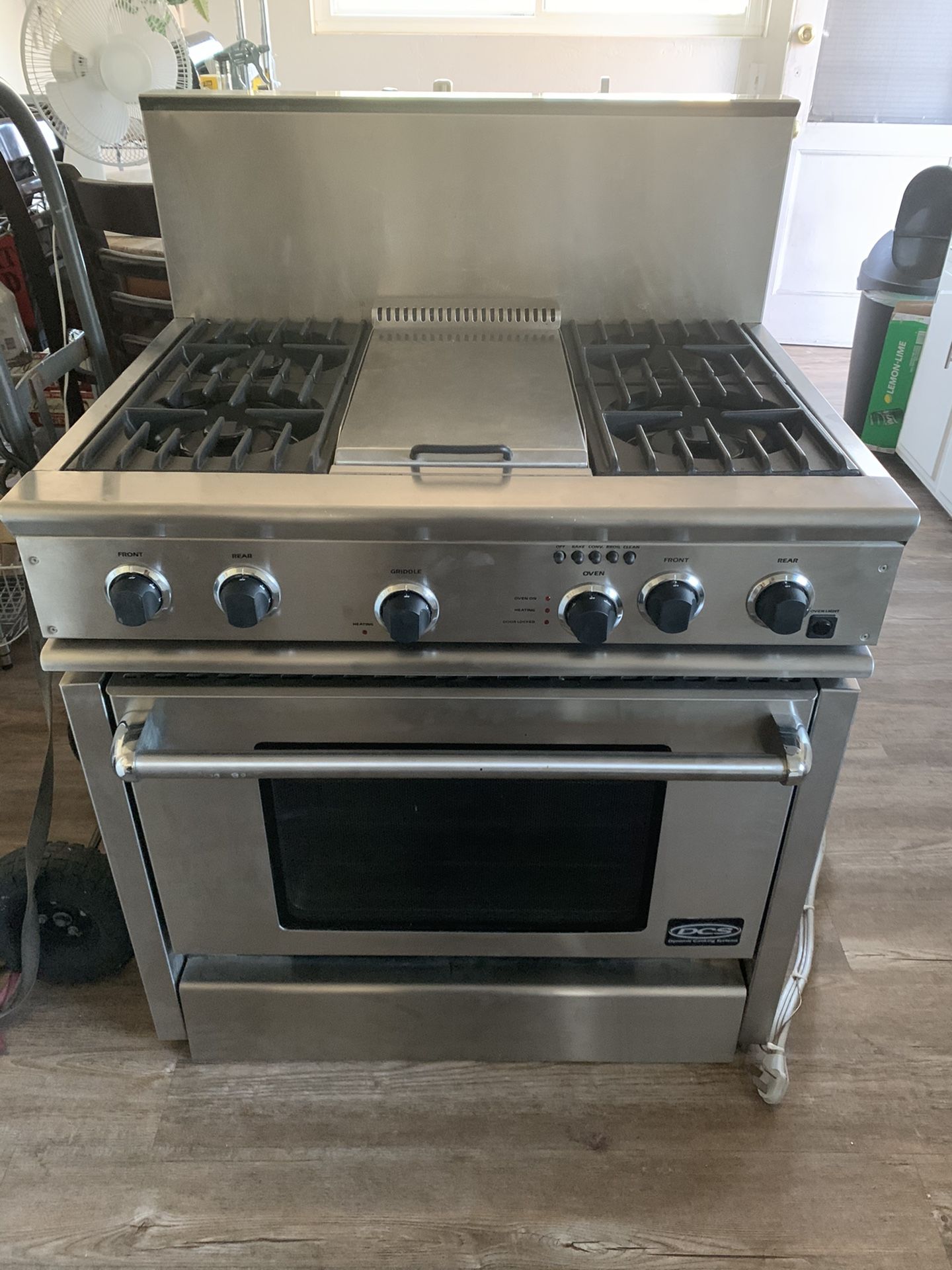 36” DCS stove