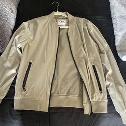 Zara Bomber/Members Only Type Jacket 