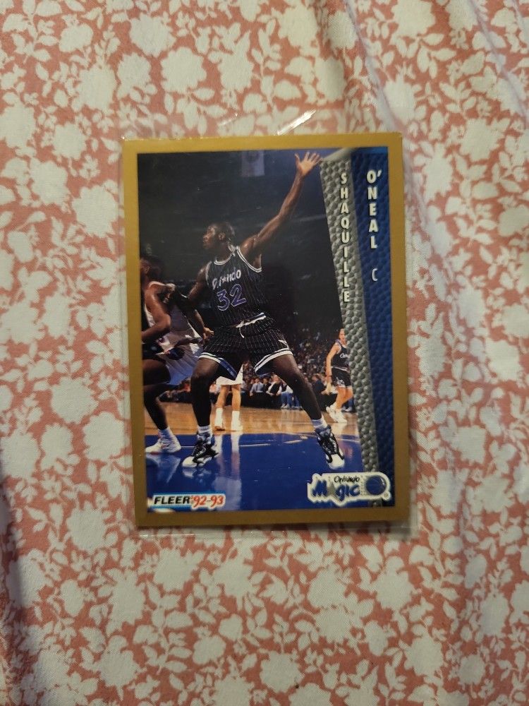 Shaq Card Rookie Year