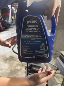 PEAK Asian Vehicles Blue antifreeze 1 Gal
