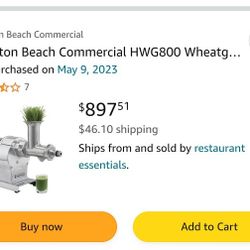 Wheatgrass Juicer