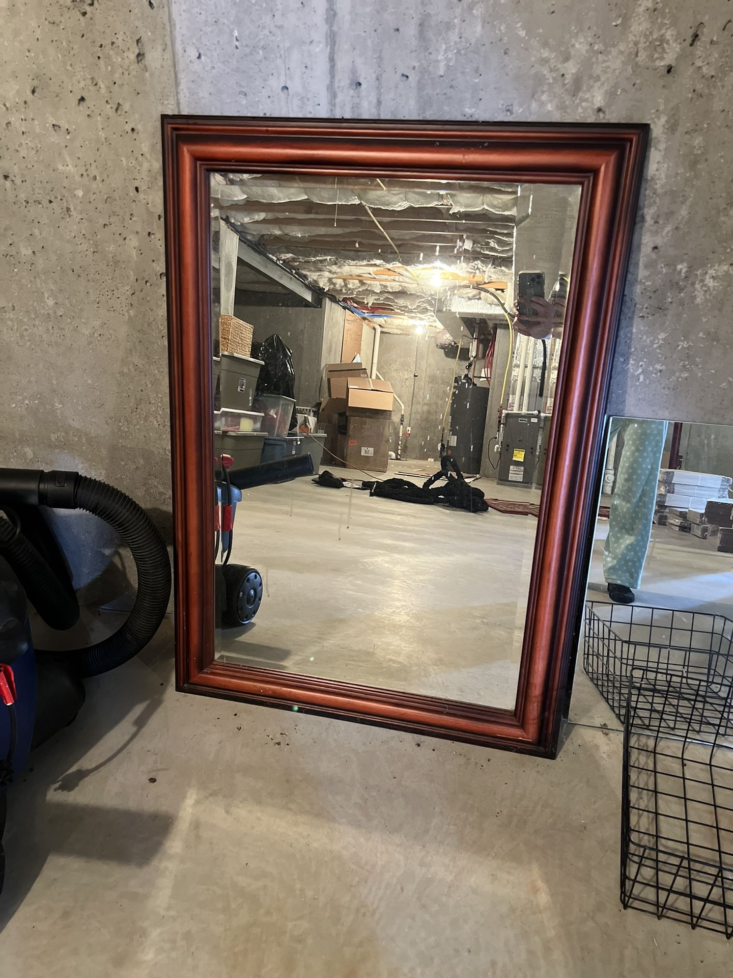 Wood Framed Mirror