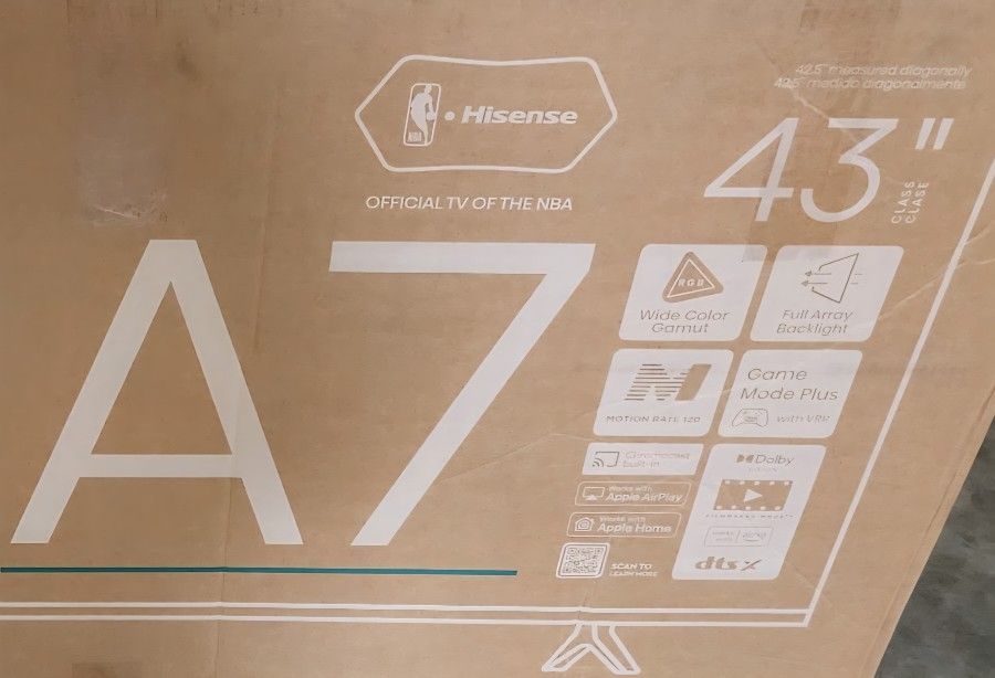 TV HISENSE SMART 43".