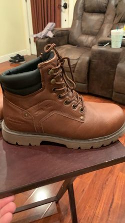 e Eddie Bauer Medford Men's Steel-Toe Work Boots
