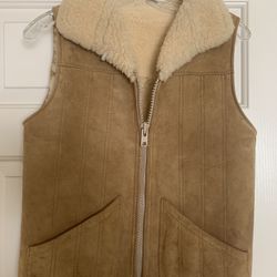 Suede Vest Size Small