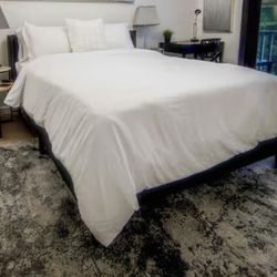 Queen Headboard And Bed frame 