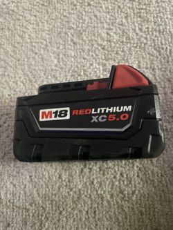 Milwaukee M18 XC5.0 battery