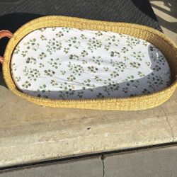 Baby Changing Pad And Basket