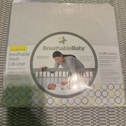 Breathable Baby Crib Liner