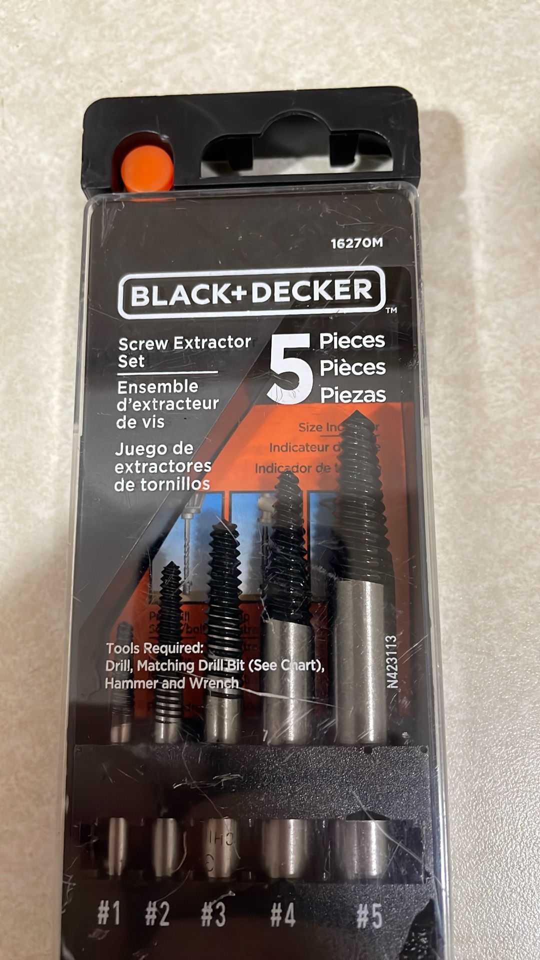 Screw Extractor Set