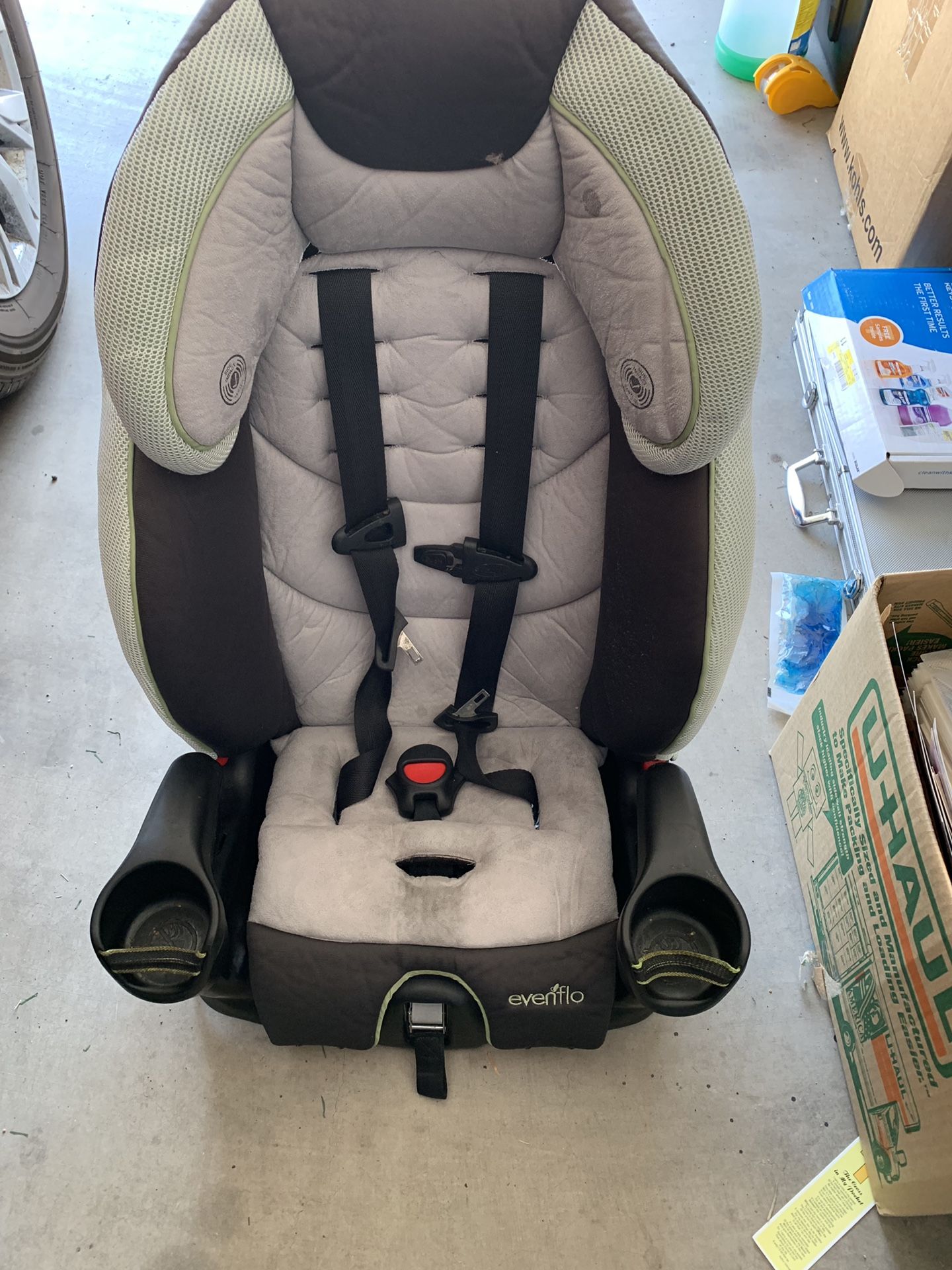 Evenflo and Graco car seats