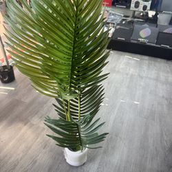 Artificial Planta Cane Palm Tree 3Feet Faux Plant for Home Decor Indoor Outdoor Faux Areca Palm Tree in Pot for Home Office Perfect Housewarming Gift 