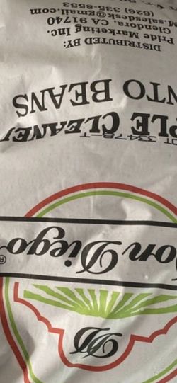 Big 50 Pounds Of Pinto Beans