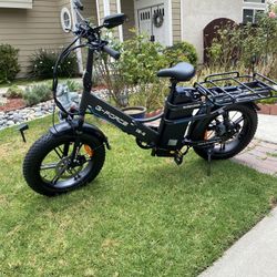 Brand New G Force DE Series 48 Volts Electric Bike 210 Miles Range 