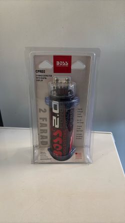 Boss 2 Farad Capacitor Brand New 