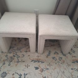white Ottoman 