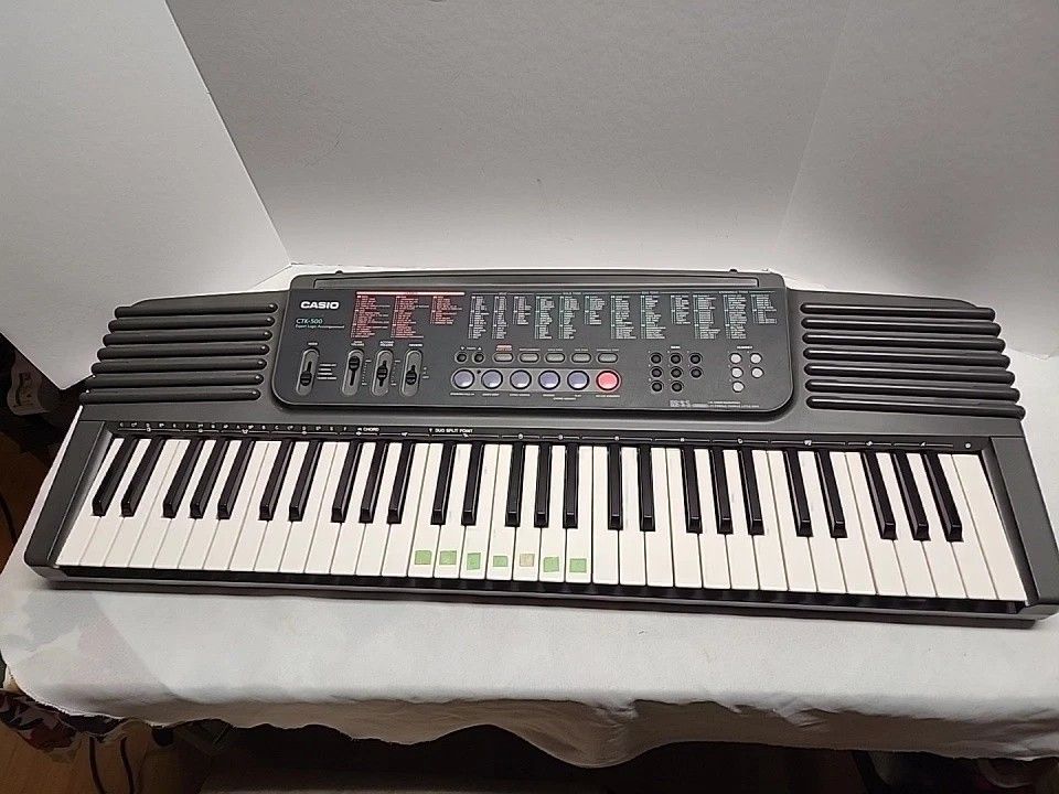 Casio CTK-500 Keyboard Electronic Musical Instrument - 61 Keys