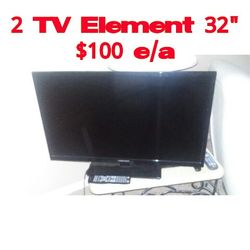 2 tv 32"