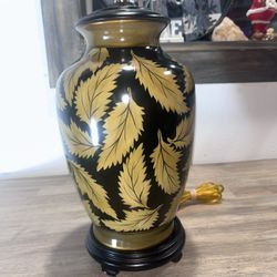MCM Gold Leaf Table lamp