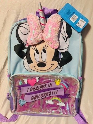 Minnie Mouse Backpack Unicorn