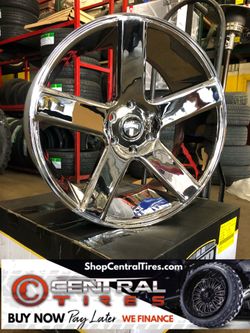 Chrome dub baller wheels .... easy payment options available