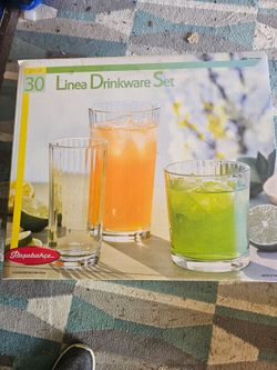 Glassware - new in box set of 30