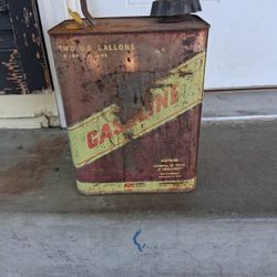 Old Antique Gasoline Oil 