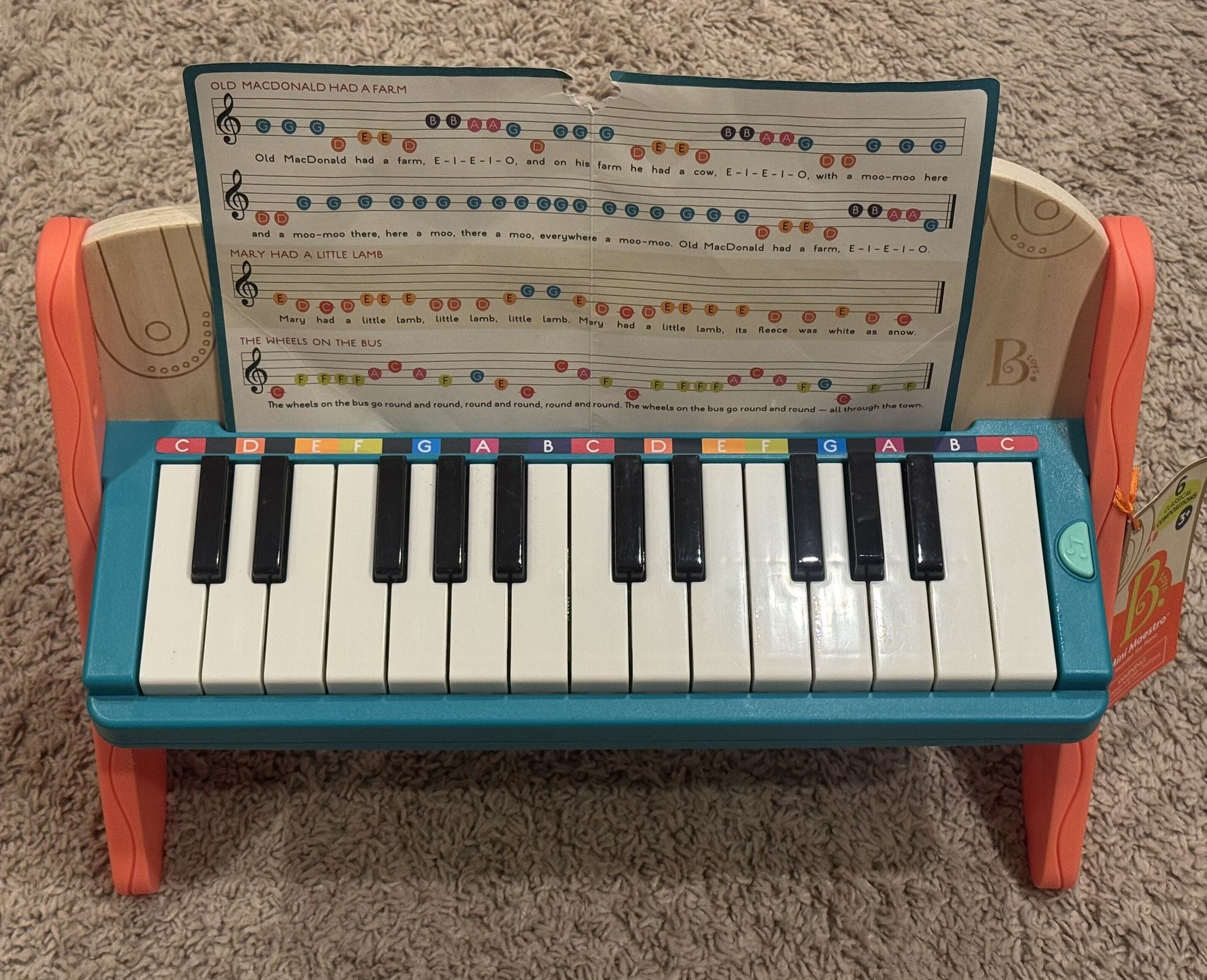 Piano Toy Mini Maestro