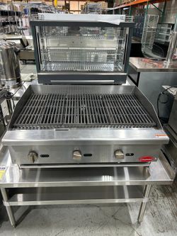 🔥Commercial Charbroiler/Grill (Parrilla/Asador Comercial)